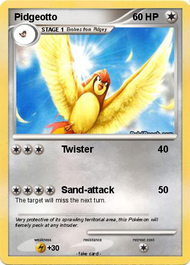 Pokemon Pidgeotto