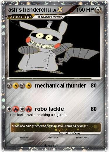 Pokemon ash's benderchu