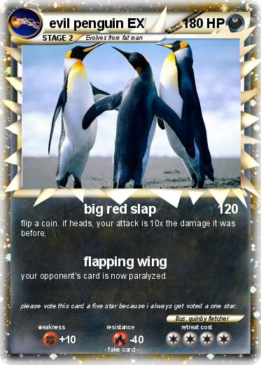 Pokemon evil penguin EX