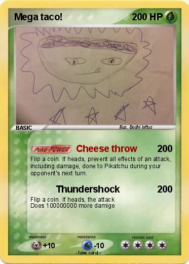 Pokemon Mega taco!