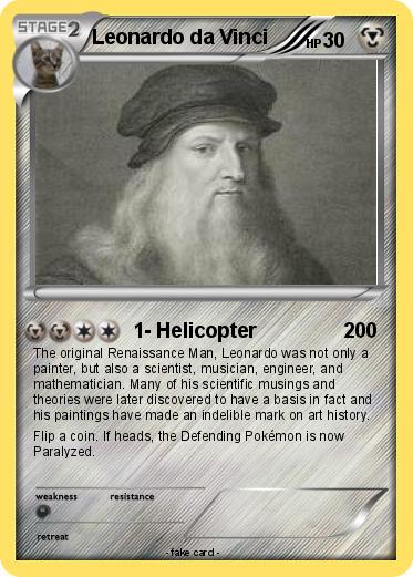 Pokemon Leonardo da Vinci