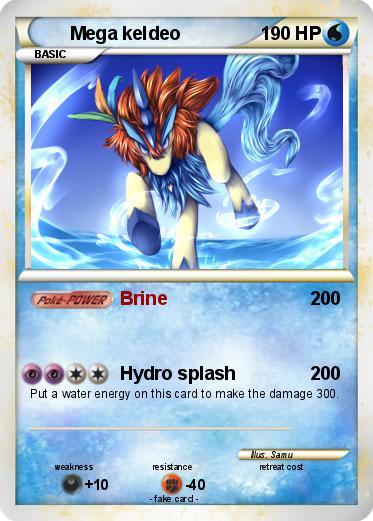 Pokemon Mega keldeo