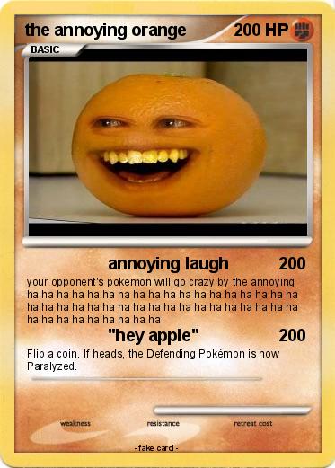 Pokemon the annoying orange