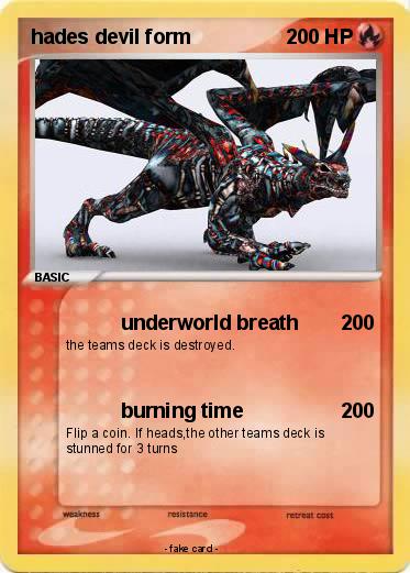Pokemon hades devil form