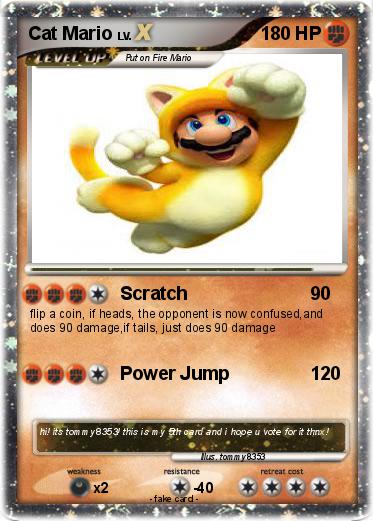 Pokemon Cat Mario