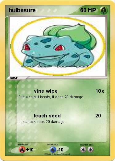 Pokemon bulbasure
