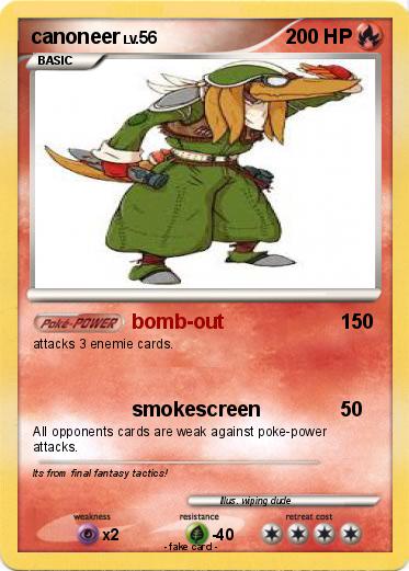 Pokemon canoneer