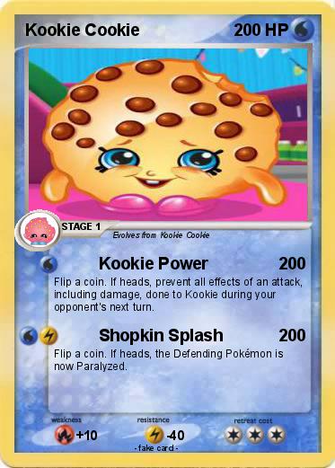 Pokemon Kookie Cookie