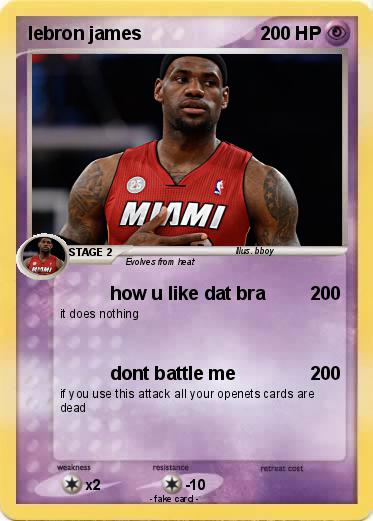 Pokemon lebron james