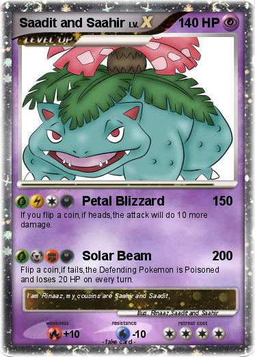Pokemon Saadit and Saahir