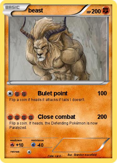 Pokemon beast