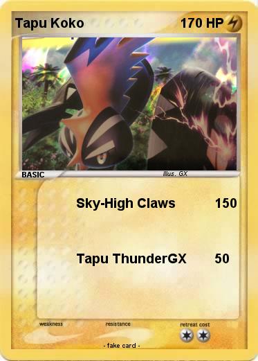 Pokemon Tapu Koko