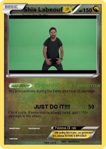 Pokemon Shia Labeouf