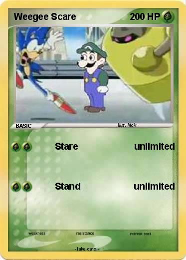Pokemon Weegee Scare