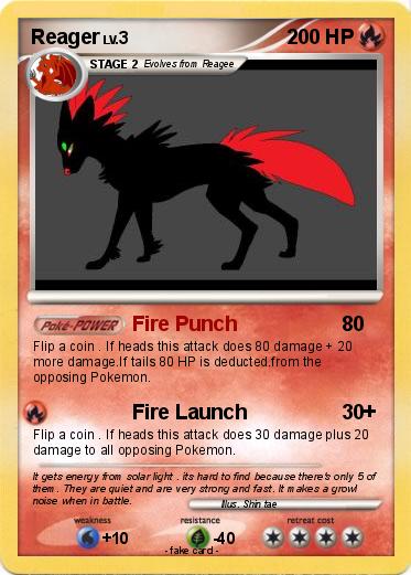 Pokemon Reager