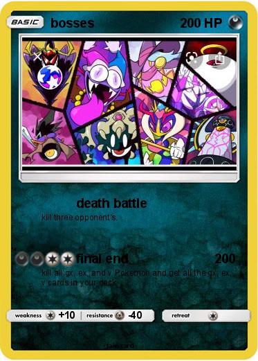 Pokemon bosses