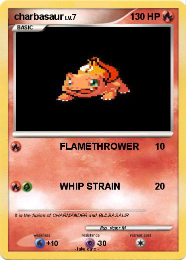 Pokemon charbasaur