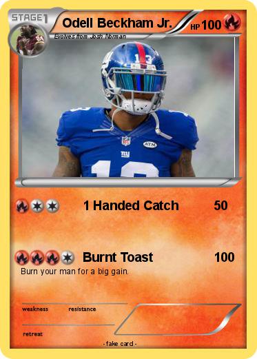 Pokemon Odell Beckham Jr.