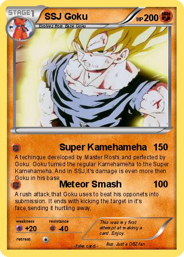 Pokemon SSJ Goku