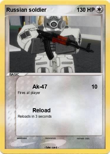 Pokemon Russian soldier