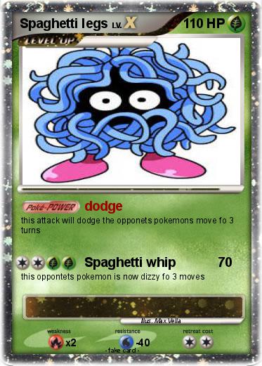 Pokemon Spaghetti legs