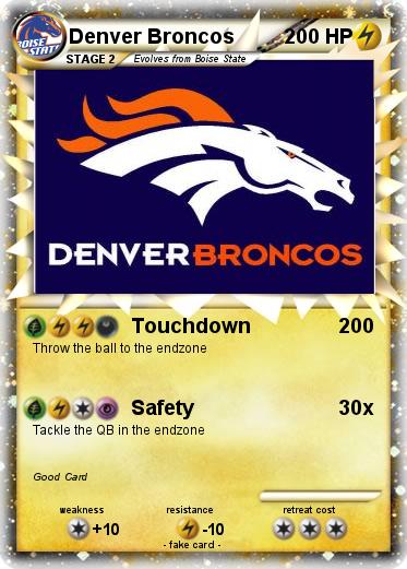 Pokemon Denver Broncos