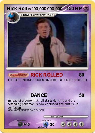 Pokemon Rick Roll