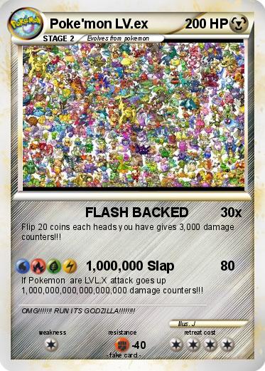 Pokemon Poke'mon LV.ex
