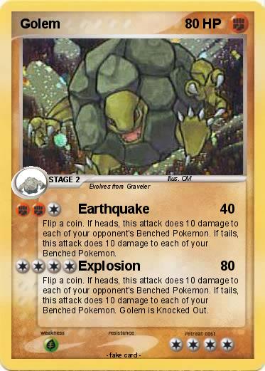 Pokemon Golem