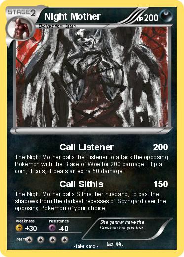 Pokemon Night Mother