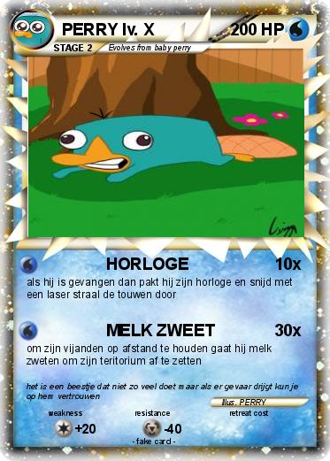 Pokemon PERRY lv. X
