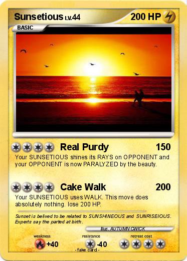 Pokemon Sunsetious