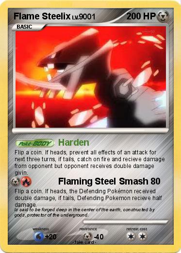 Pokemon Flame Steelix