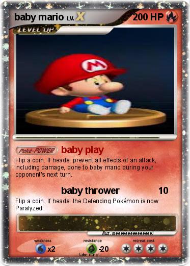 Pokemon baby mario