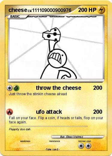 Pokemon cheese