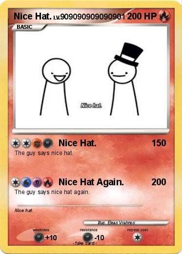 Pokemon Nice Hat.