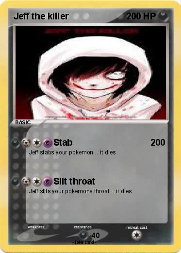 Pokemon Jeff the killer