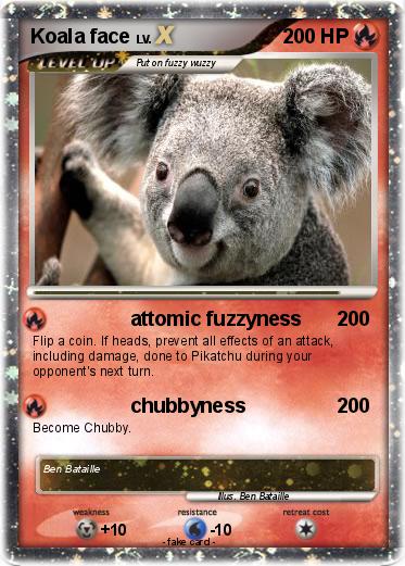 Pokemon Koala face