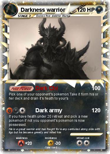 Pokemon Darkness warrior