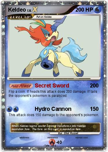 Pokemon Keldeo