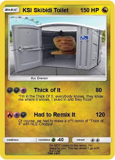 Pokemon KSI Skibidi Toilet