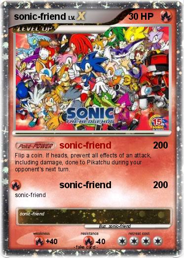 Pokemon sonic-friend