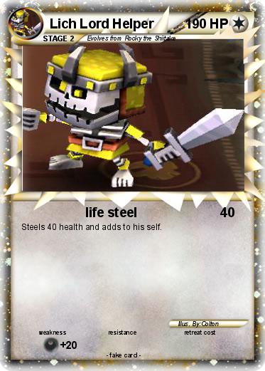 Pokemon Lich Lord Helper