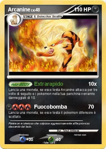 Pokemon Arcanine