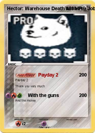 Pokemon Hector: Warehouse Death Wish Pro Job