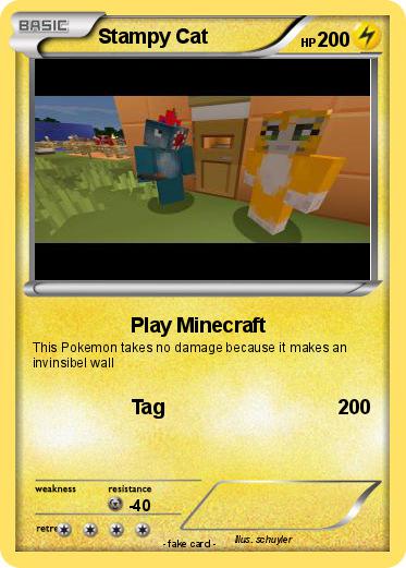 Pokemon Stampy Cat