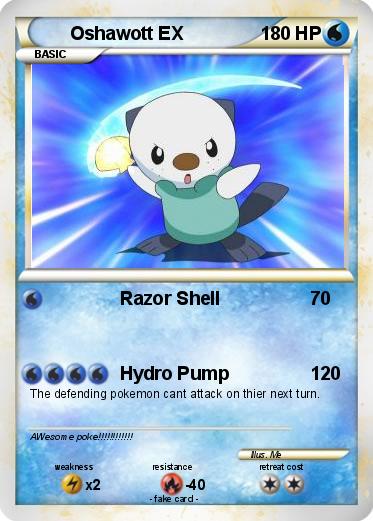 Pokemon Oshawott EX