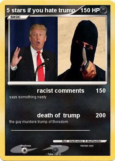 Pokemon 5 stars if you hate trump