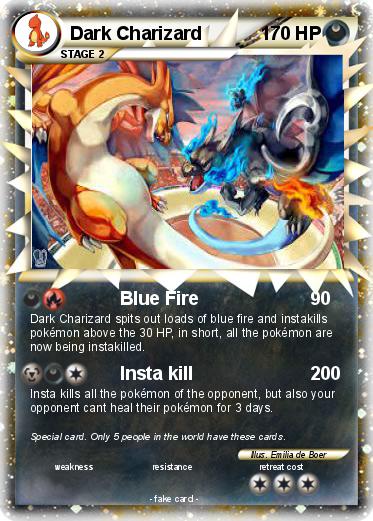 Pokemon Dark Charizard