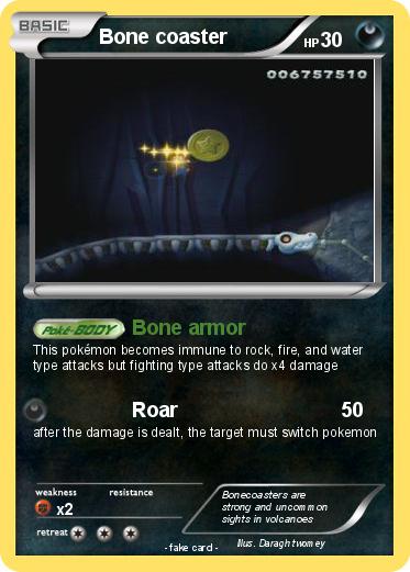 Pokemon Bone coaster